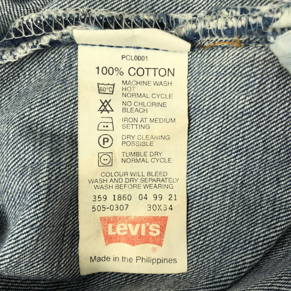 リーバイス 90s 505 ストレートデニムパンツ w30 Levi's ジーンズ ジーパン オールド ヴィンテージ メンズ