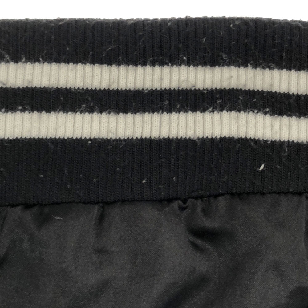 ベイクレスト 刺繍 スカジャン L ブラック×ホワイト BAYCREST メンズ