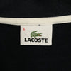 ラコステ 長袖 スウェット ジップパーカー 5 ブラック LACOSTE メンズ