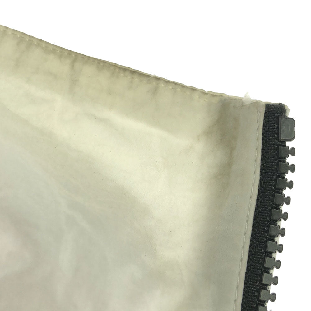 NIKE ナイキ スウッシュ ナイロンジャケット L ホワイト×ブラック 裏メッシュ メンズ