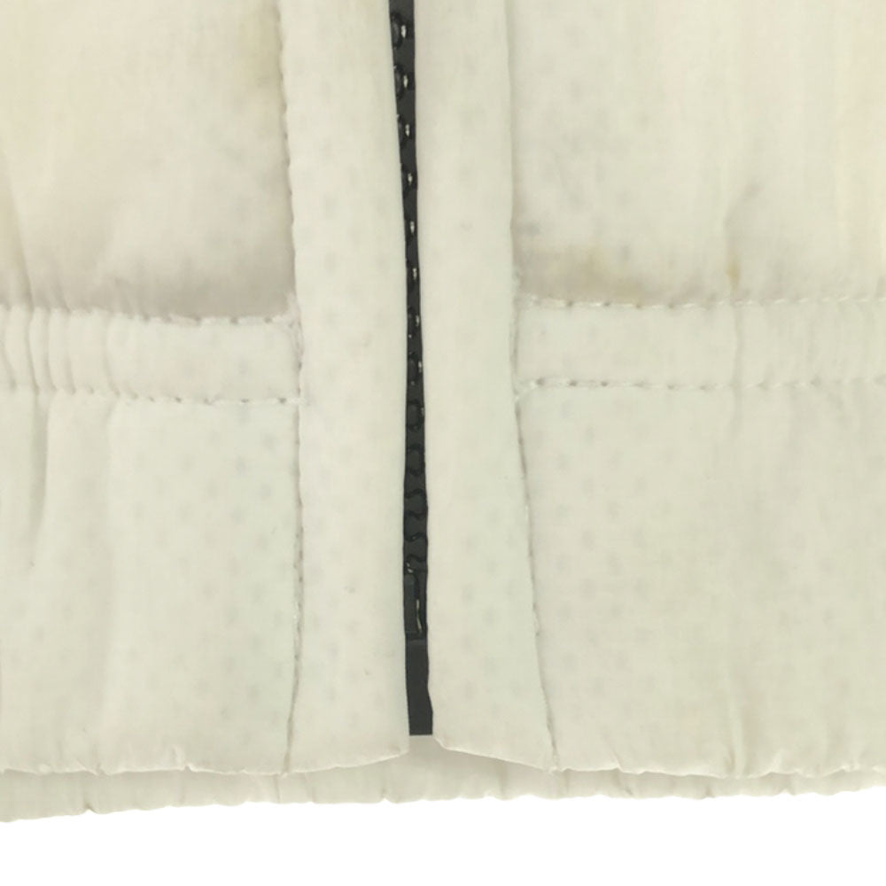 NIKE ナイキ スウッシュ ナイロンジャケット L ホワイト×ブラック 裏メッシュ メンズ