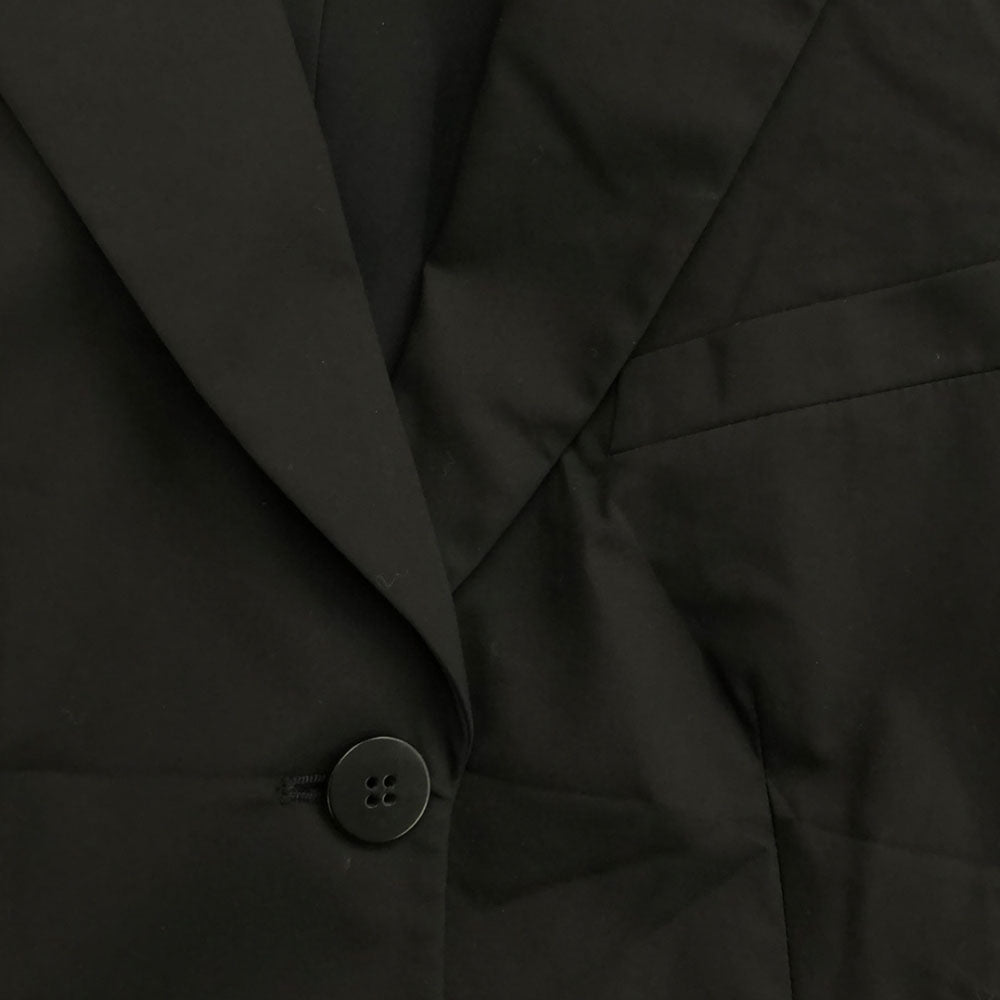 アルマーニコレツォーニ イタリア製 パンツスーツ 上下 セットアップ 38 ブラック ARMANI COLLEZIONI レディース