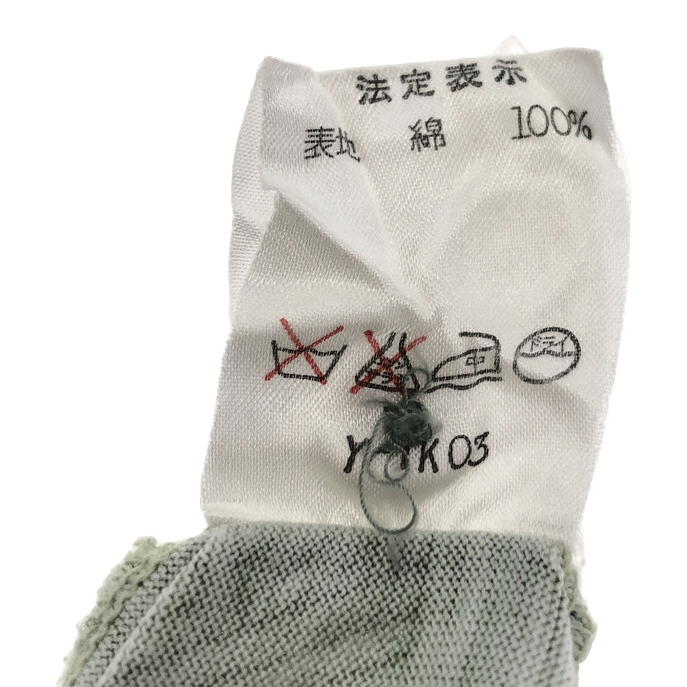 Christian Dior SPORTS クリスチャンディオール スポーツ 80s ロゴ刺繍 長袖 ポロシャツ M グリーン×ホワイト オールド ヴィンテージ レディース