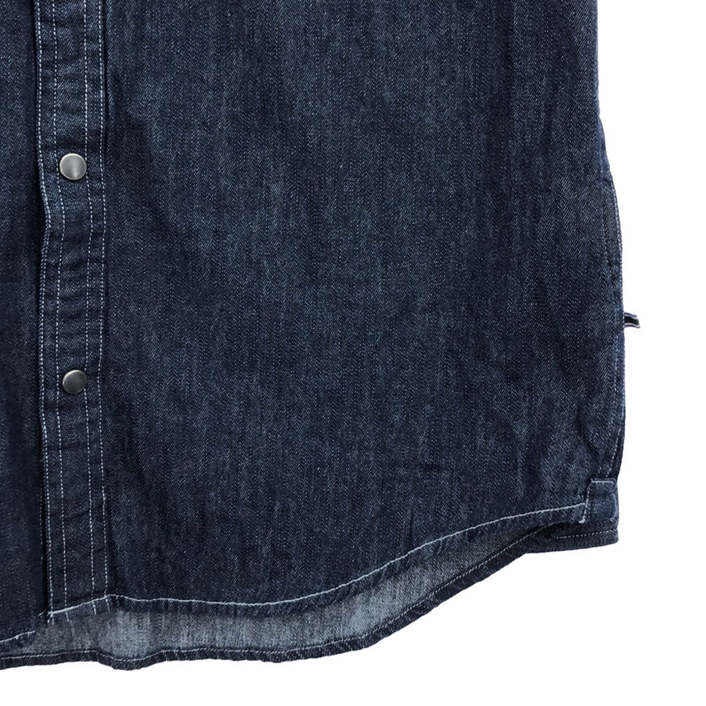 未使用 TOMMY HILFIGER トミーヒルフィガー 長袖 デニム ウエスタンシャツ S タグ付き メンズ