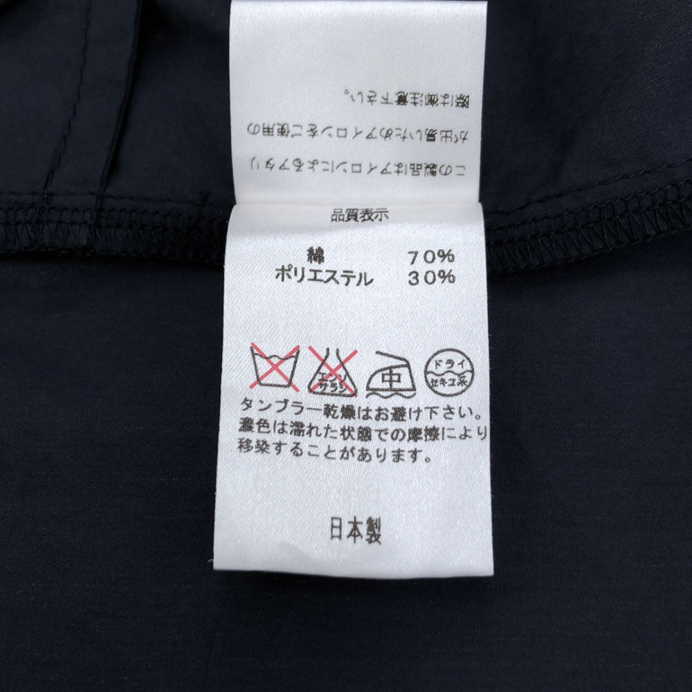 mizuiro ind ミズイロインド 日本製 羽織 コート ブラック メンズ