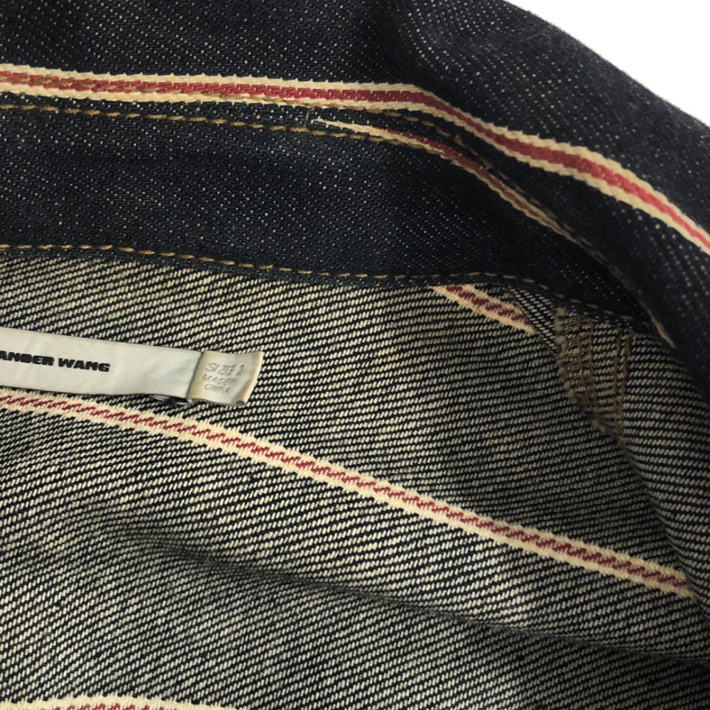 Alexander Wang アレキサンダーワン ストライプ デニムジャケット 2 ジージャン レディース