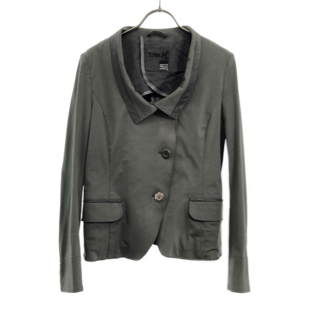 MARITHE + FRANCOIS GIRBAUD マリテフランソワジルボー デザイン ジャケット M カーキ レディース