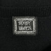 ステューシー ウーマン プリント 長袖 セーター M ブラック系 STUSSY WOMAN ニット レディース