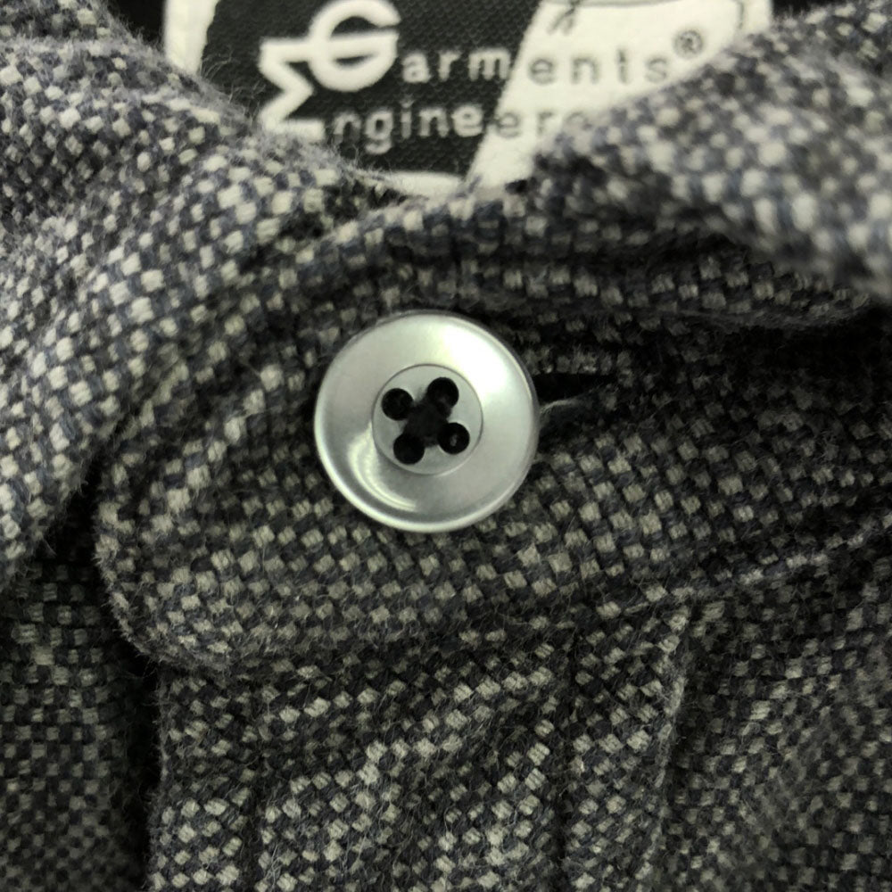 Engineered Garments エイジニアドガーメンツ USA製 長袖 ウエスタンシャツ M グレー系 メンズ