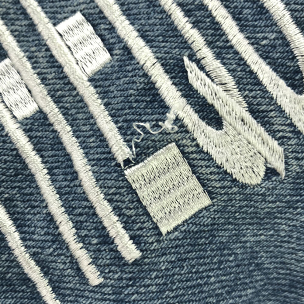 The Quintessential Quintuplets 五等分の花嫁 中野五月 刺繍 デニムジャケット ダメージ加工 アニメ Collaboration apparel ジージャン メンズ