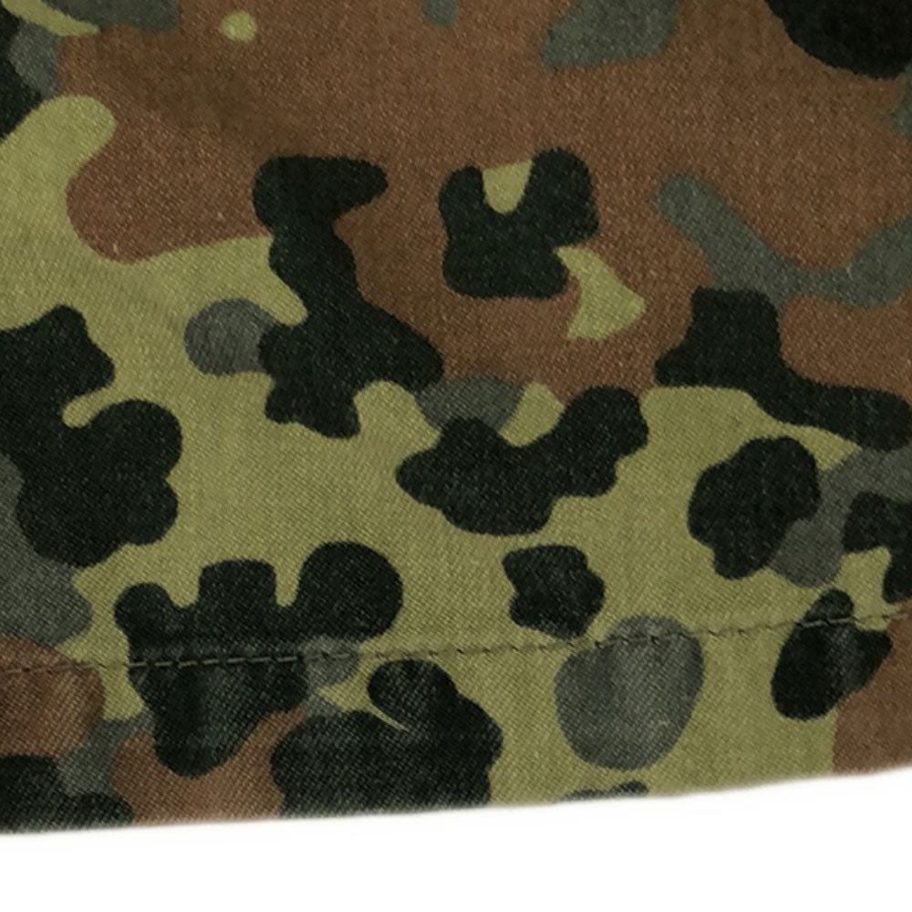 ドイツ軍 迷彩柄 ミリタリージャケット グリーン系×ブラウン GERMAN MILITARY メンズ