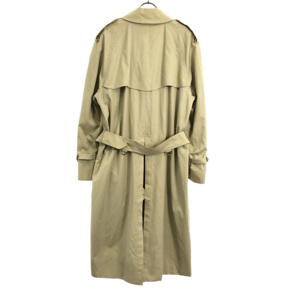 バーバリーズ 90s 英国製 トレンチコート ベージュ Burberrys 裏チェック オールド レディース