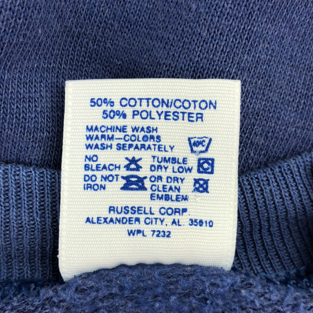 JERZEES ジャージーズ 80s USA製 長袖 トレーナー M ブルー スウェット オールド ヴィンテージ メンズ