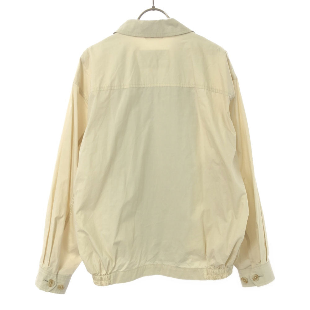 Aquascutum アクアスキュータム 日本製 コットンジャケット M オフホワイト メンズ