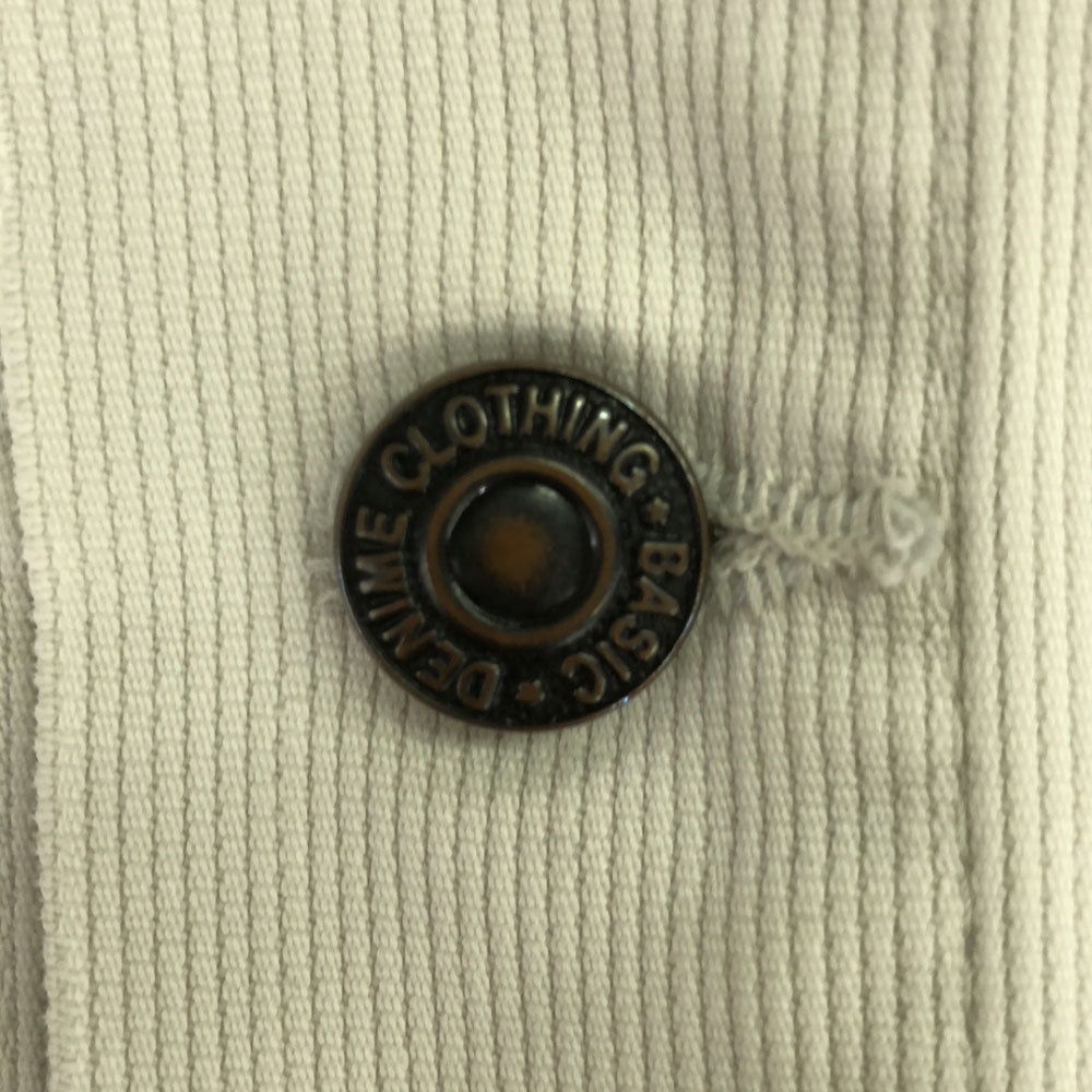 Denime ドゥニーム 日本製 ピケ トラッカー ジャケット 40 ホワイト レディース