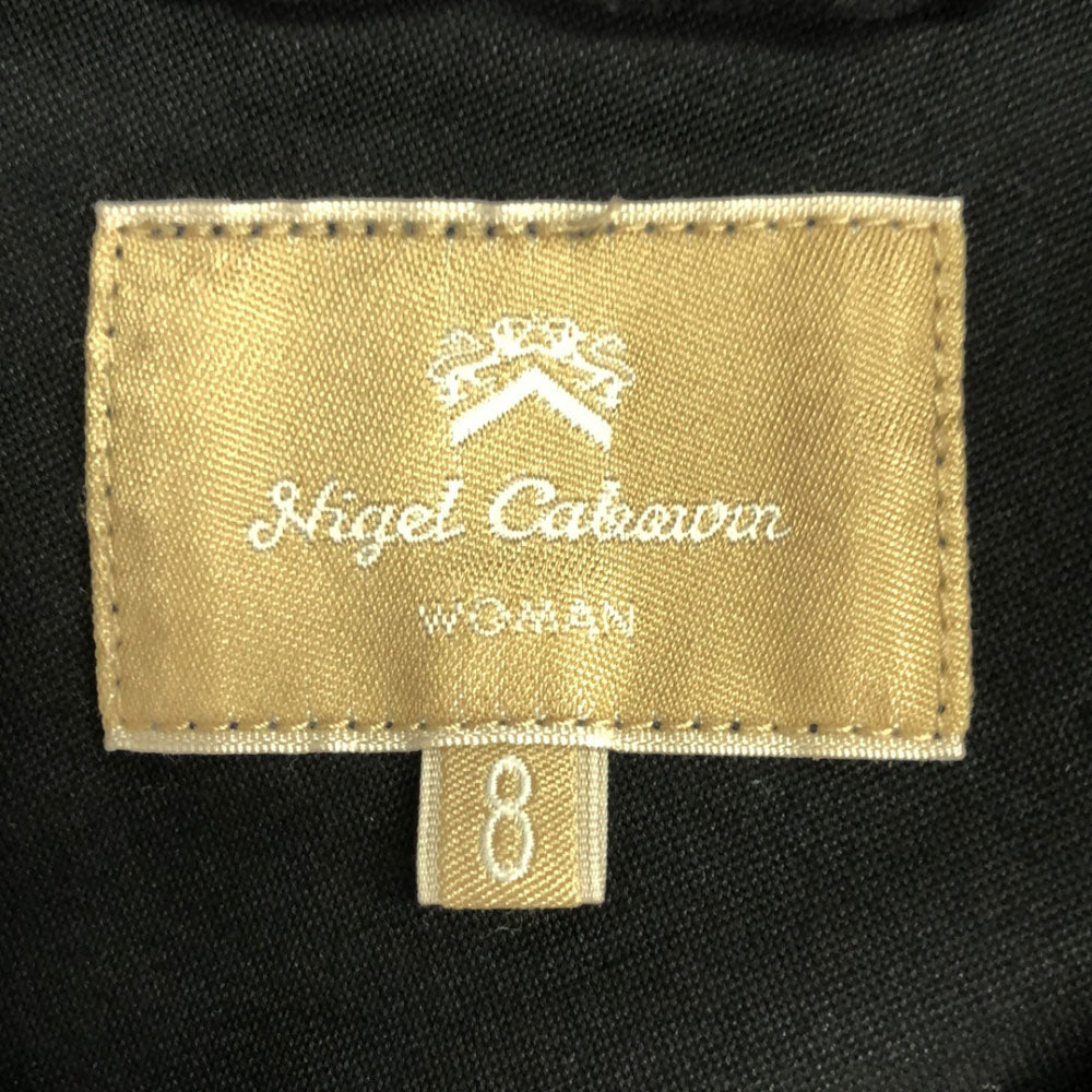 Nigel Cabourn ナイジェルケーボン 日本製 コットンジャケット 8 ブラック レディース
