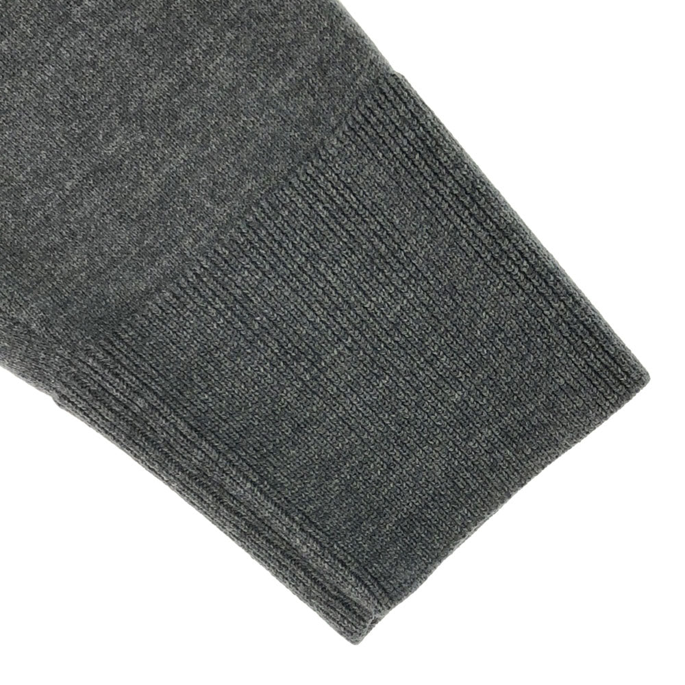 未使用 ブルックスブラザーズ ウール 長袖 セーター M グレー Brooks Brothers タグ付き ニット メンズ