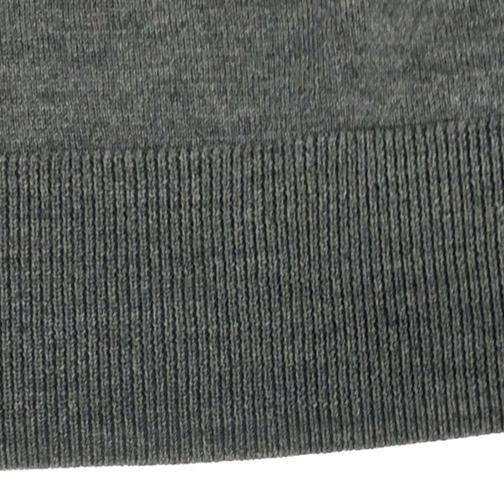 未使用 ブルックスブラザーズ ウール 長袖 セーター M グレー Brooks Brothers タグ付き ニット メンズ