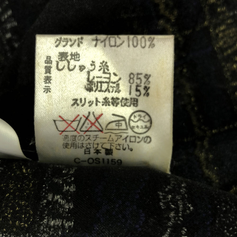 Givenchy ジバンシー 90s 日本製 総柄刺繍 長袖 メッシュ カットソー 13 オールド レディース