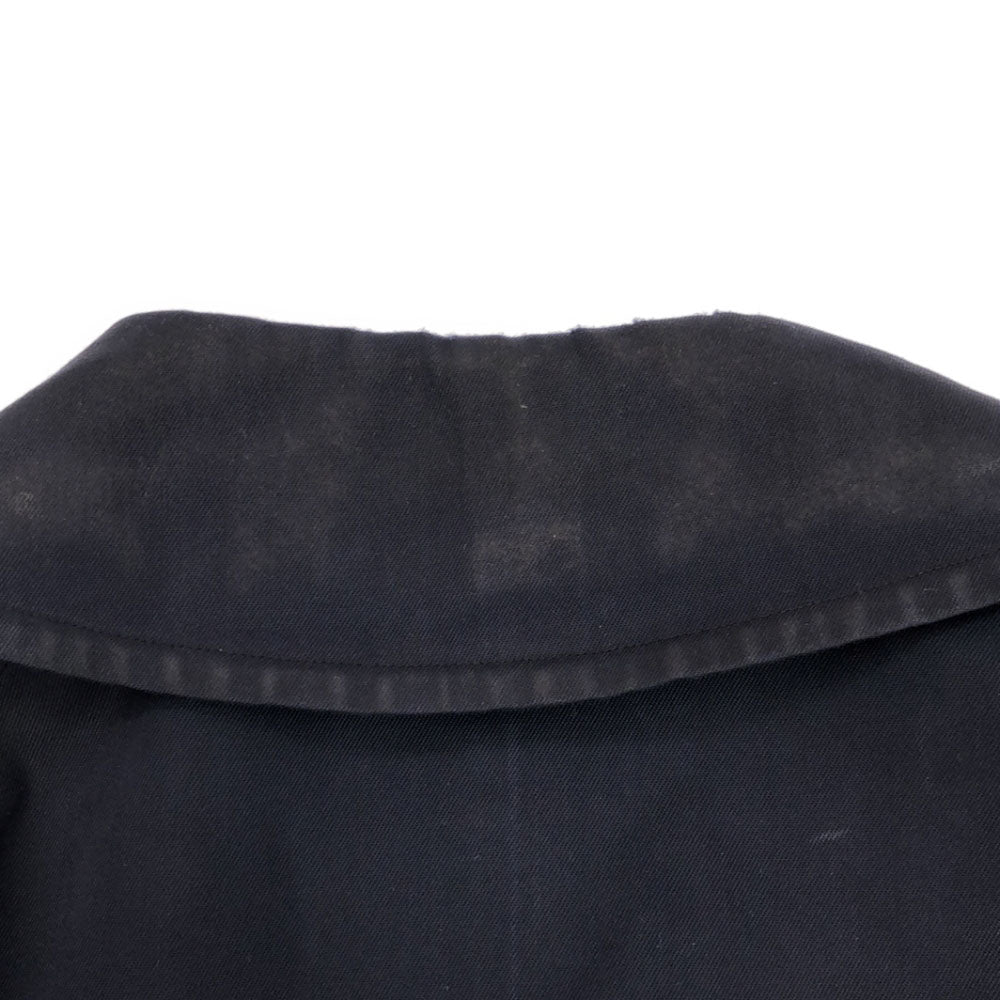 Burberrys バーバリーズ 70s 80s 英国製 長袖 トレンチコート ネイビー 裏チェック オールド ヴィンテージ メンズ