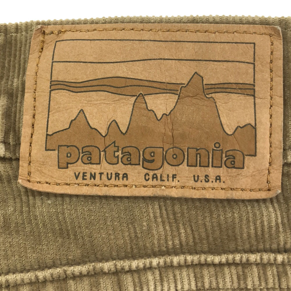 patagonia パタゴニア コーデュロイパンツ w31 ベージュ メンズ