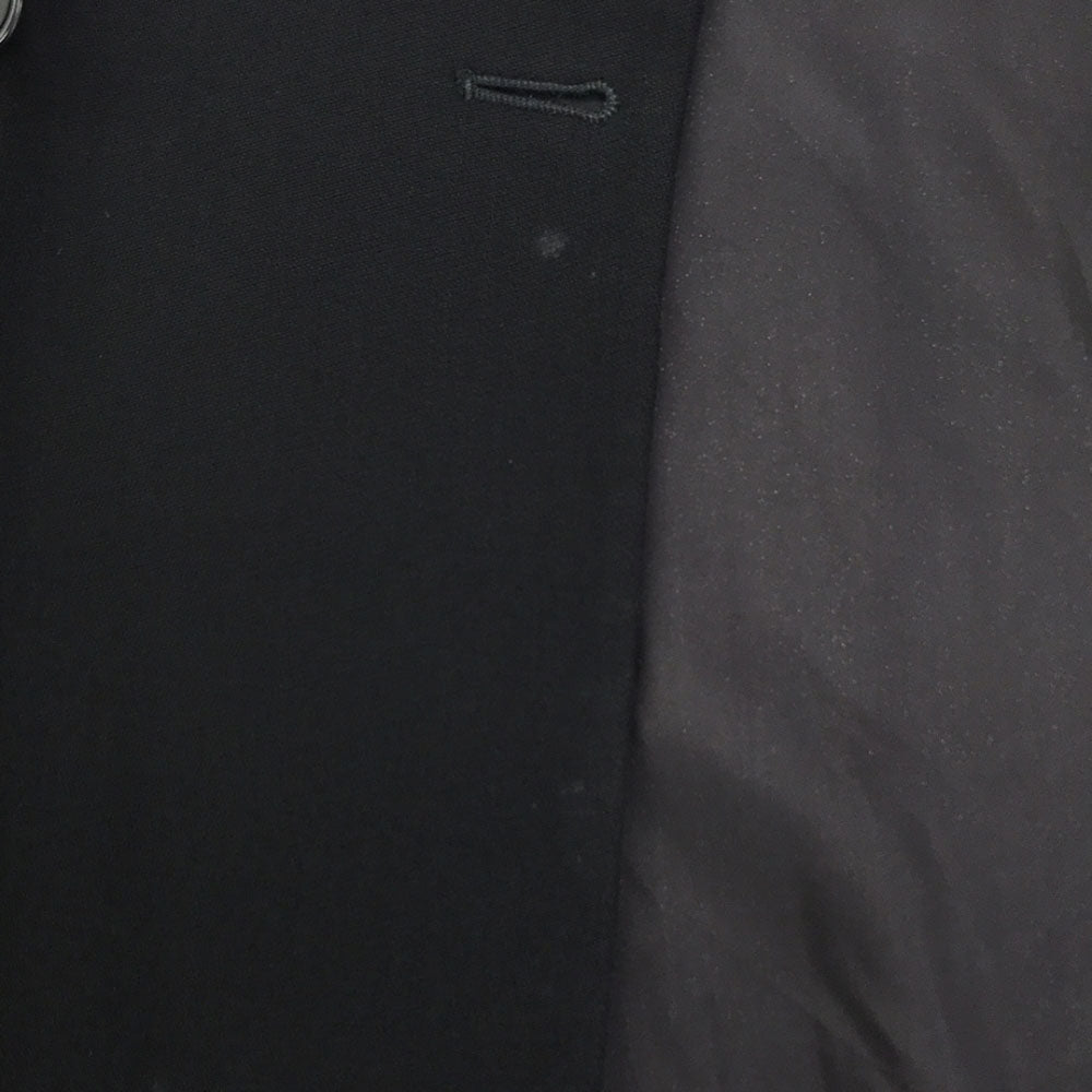 Emporio Armani エンポリオアルマーニ 90s イタリア製 ウール スカートスーツ 上下 セットアップ 38 ブラック オールド レディース