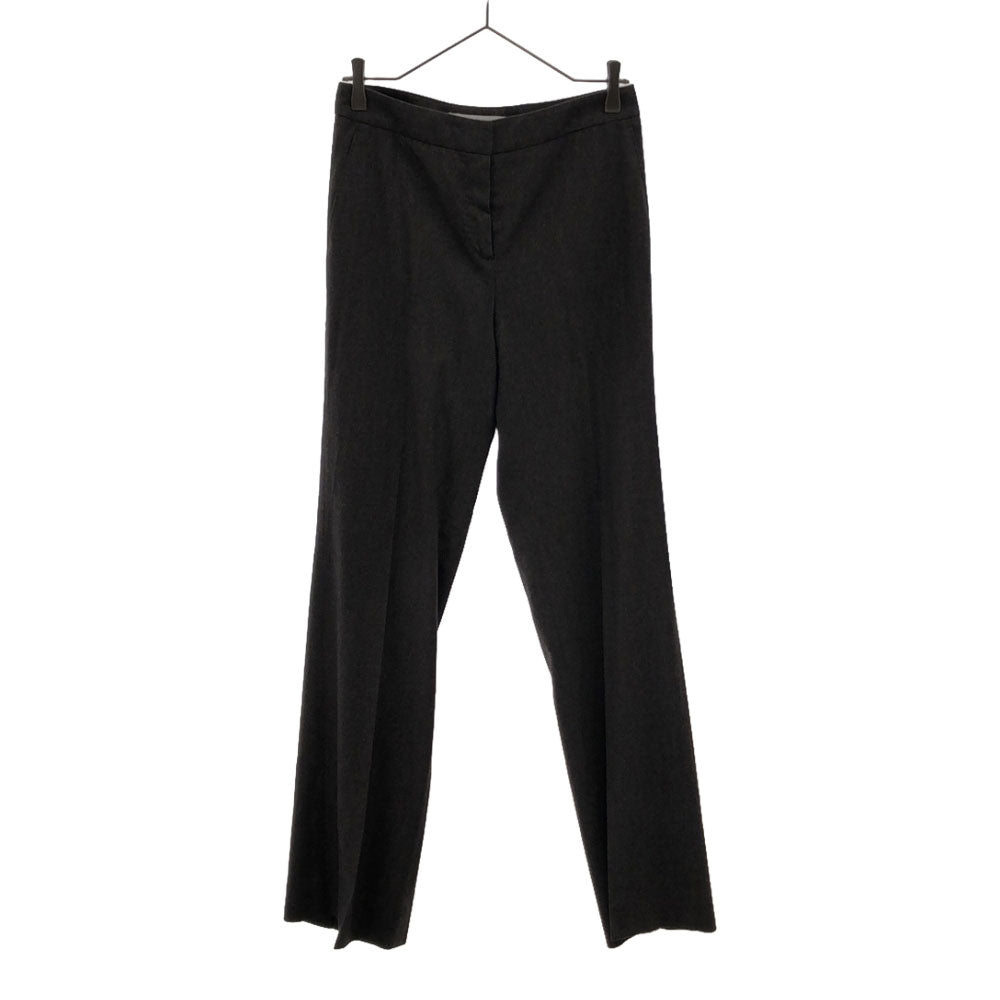 マックスマーラ イタリア製 ウールブレンド パンツスーツ 上下 セットアップ 42 ブラウン系 MAX MARA 飾りポケット レディース