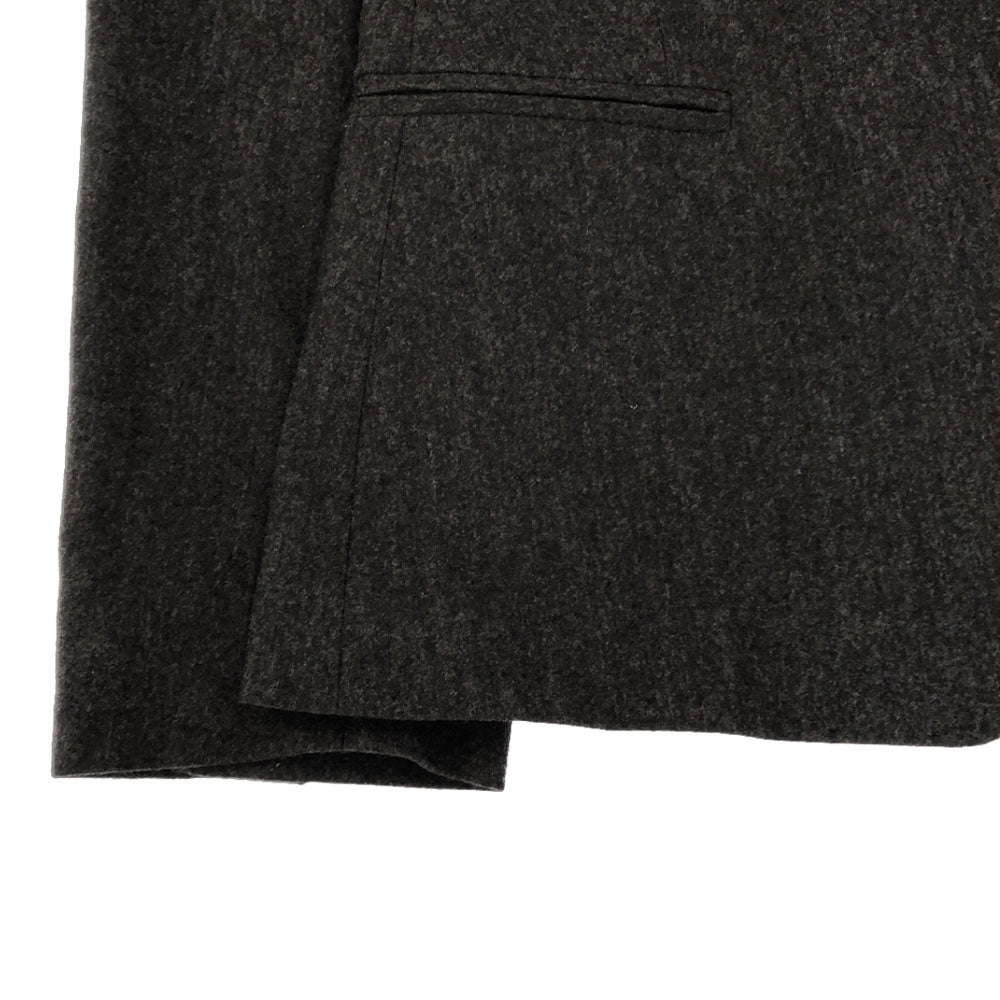 マックスマーラ イタリア製 ウールブレンド パンツスーツ 上下 セットアップ 42 ブラウン系 MAX MARA 飾りポケット レディース