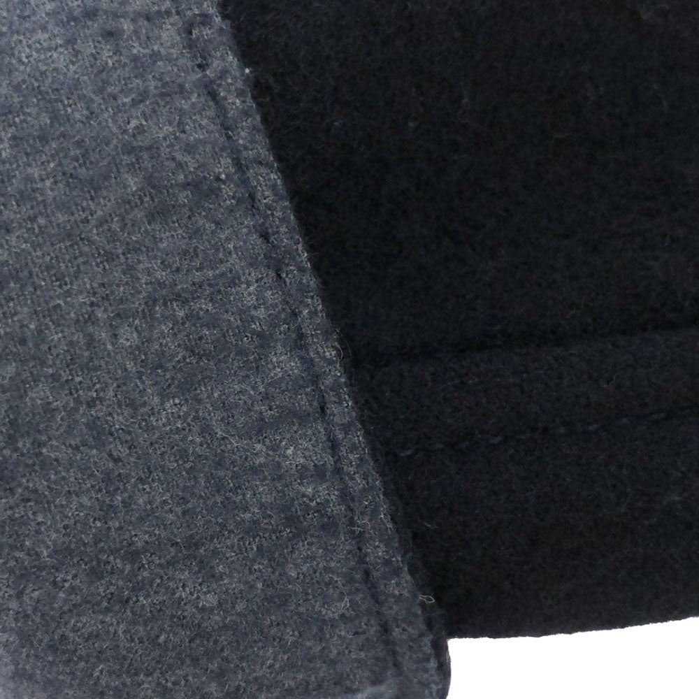 BLUE BLUE ブルーブルー 日本製 ウールブレンド シャツジャケット S ネイビー メンズ