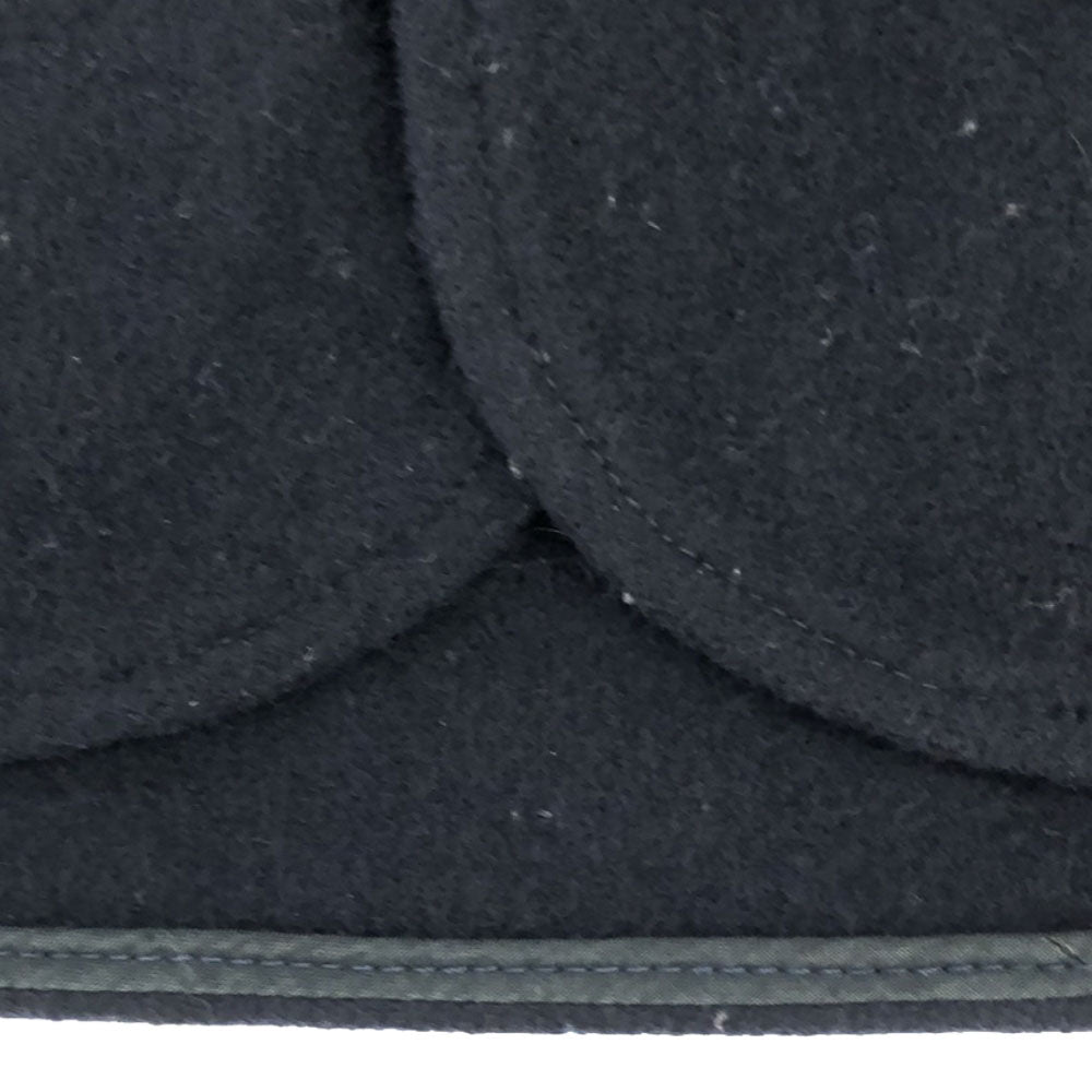 BLUE BLUE ブルーブルー 日本製 ウールブレンド シャツジャケット S ネイビー メンズ