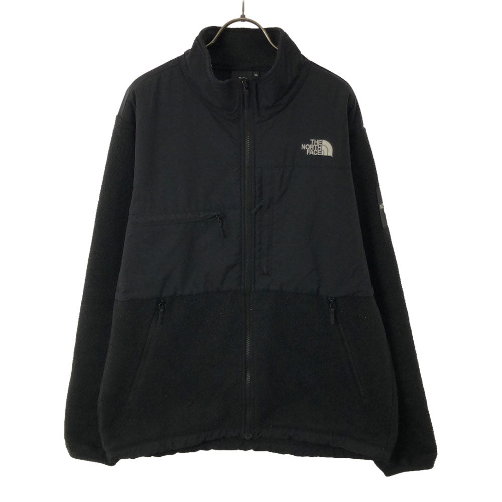 ザノースフェイス NA72051 ロゴ刺繍 デナリ ジャケット XL ブラック THE NORTH FACE フリース アウトドア メンズ