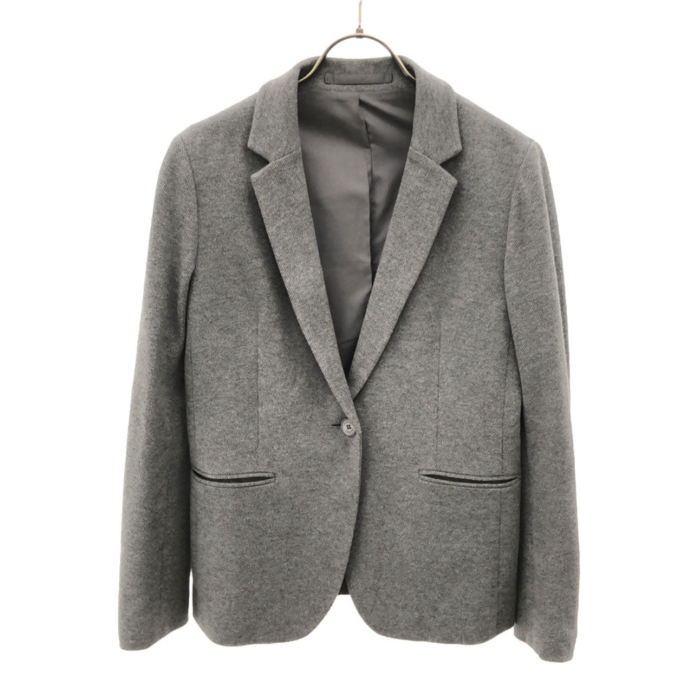 LACOSTE ラコステ テーラードジャケット 34 グレー レディース