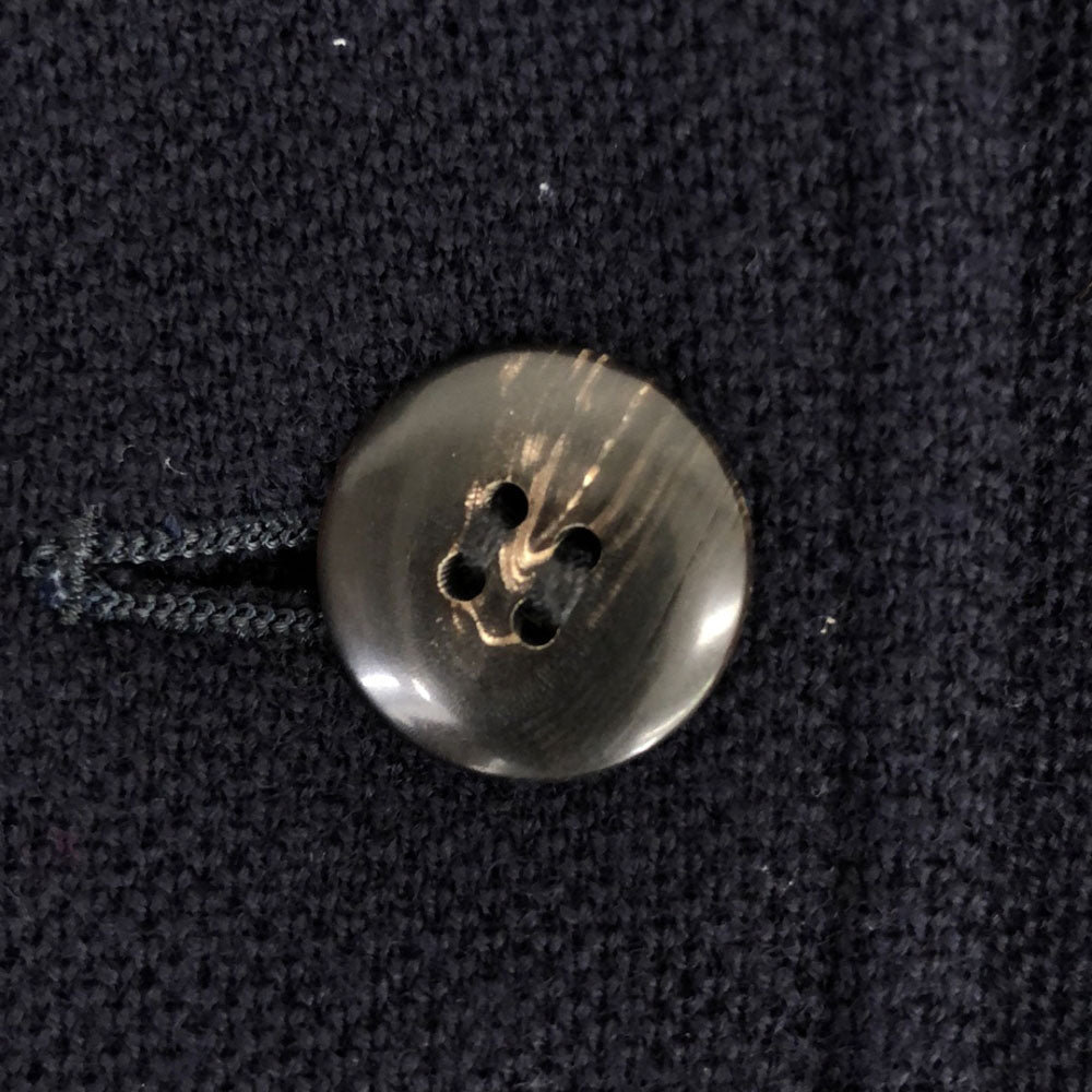 BARNEYS NEWYORK バーニーズニューヨーク 日本製 noboru ohmiya ウールジャケット 38 ネイビー レディース