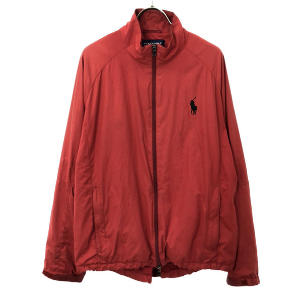 ポロゴルフラルフローレン ゴルフ ジップジャケット L レッド POLO  