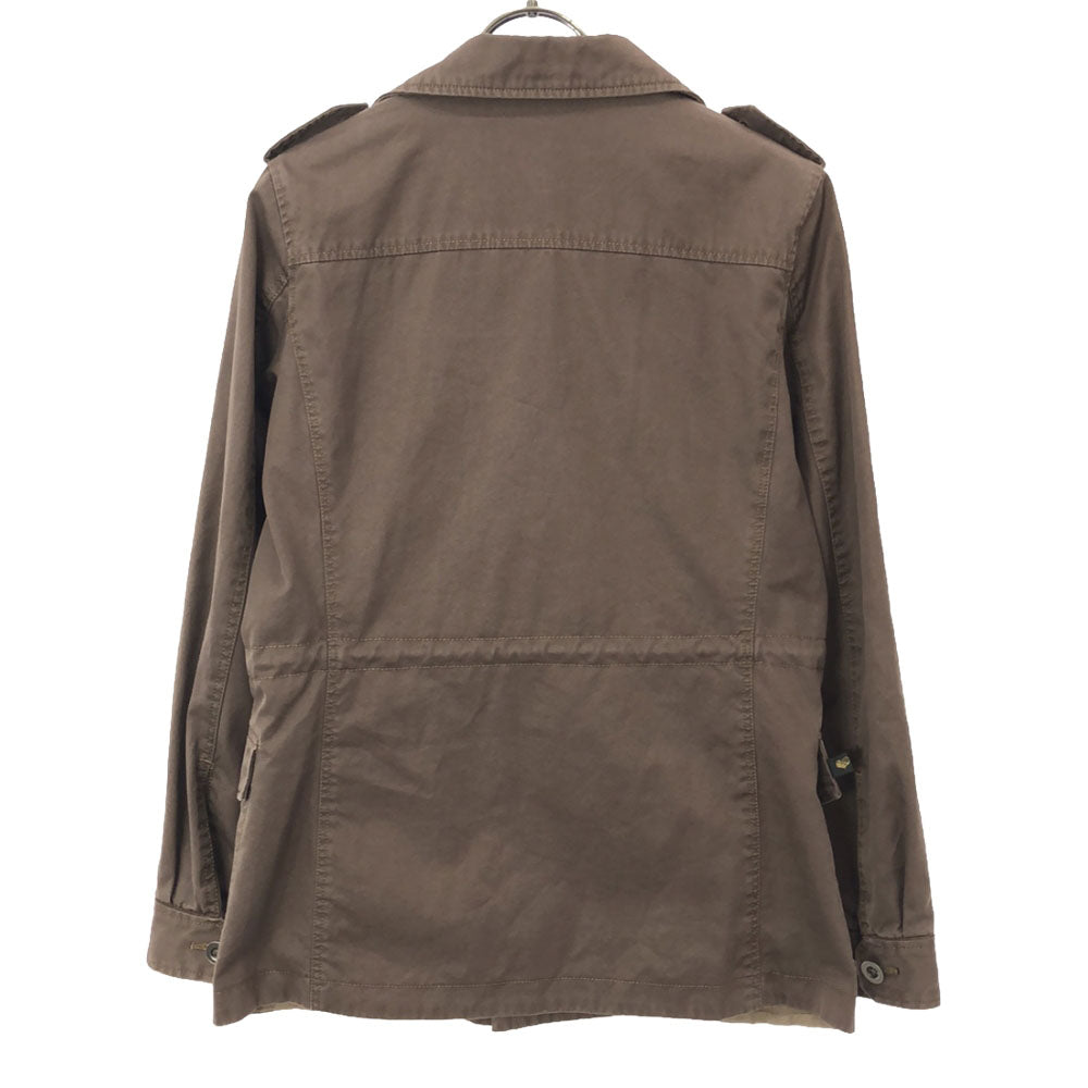 ozone community オゾンコミュニティ 日本製 サファリジャケット ブラウン レディース