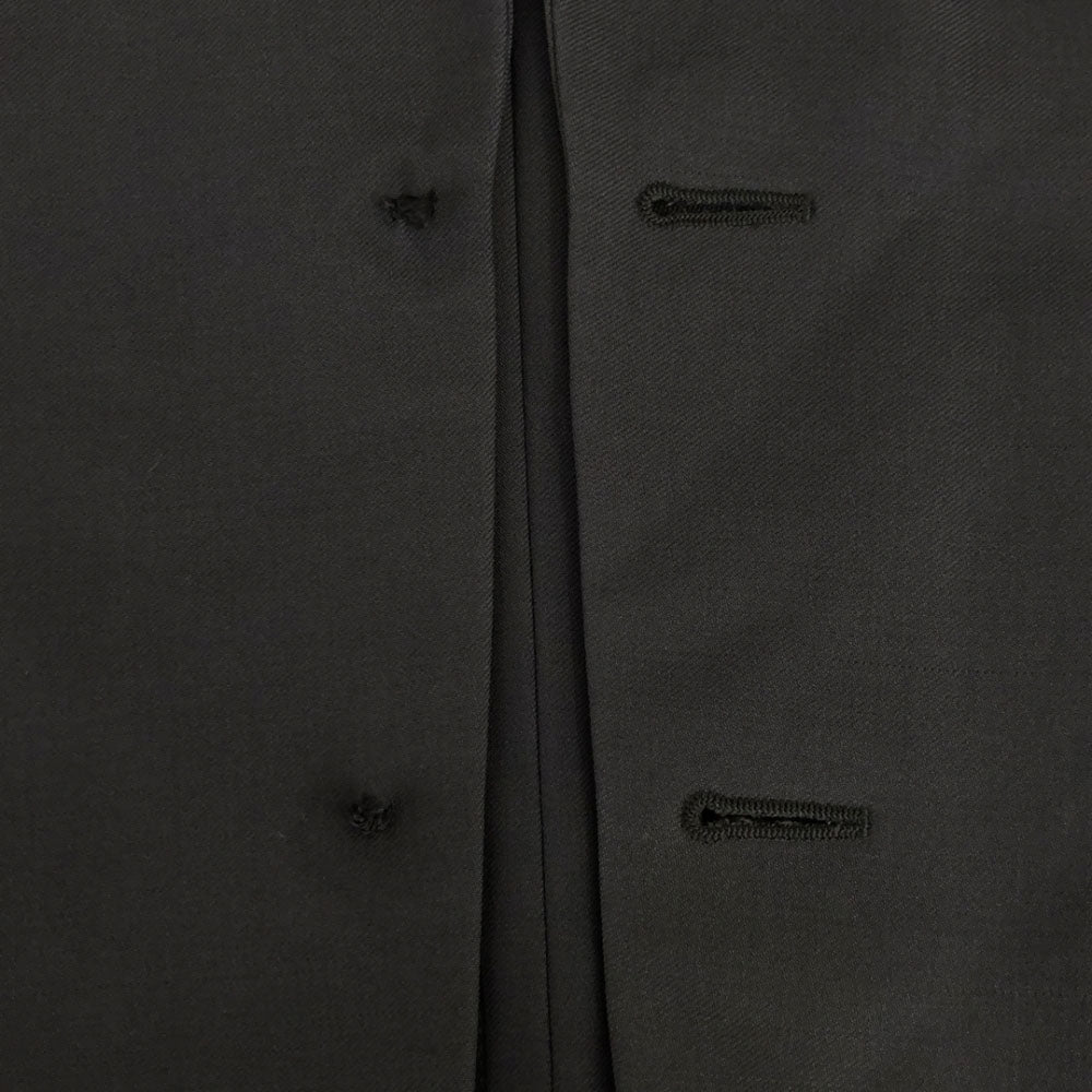 ランバン スタジオ ウールブレンド テーラードジャケット 50 チャコールグレー メンズ