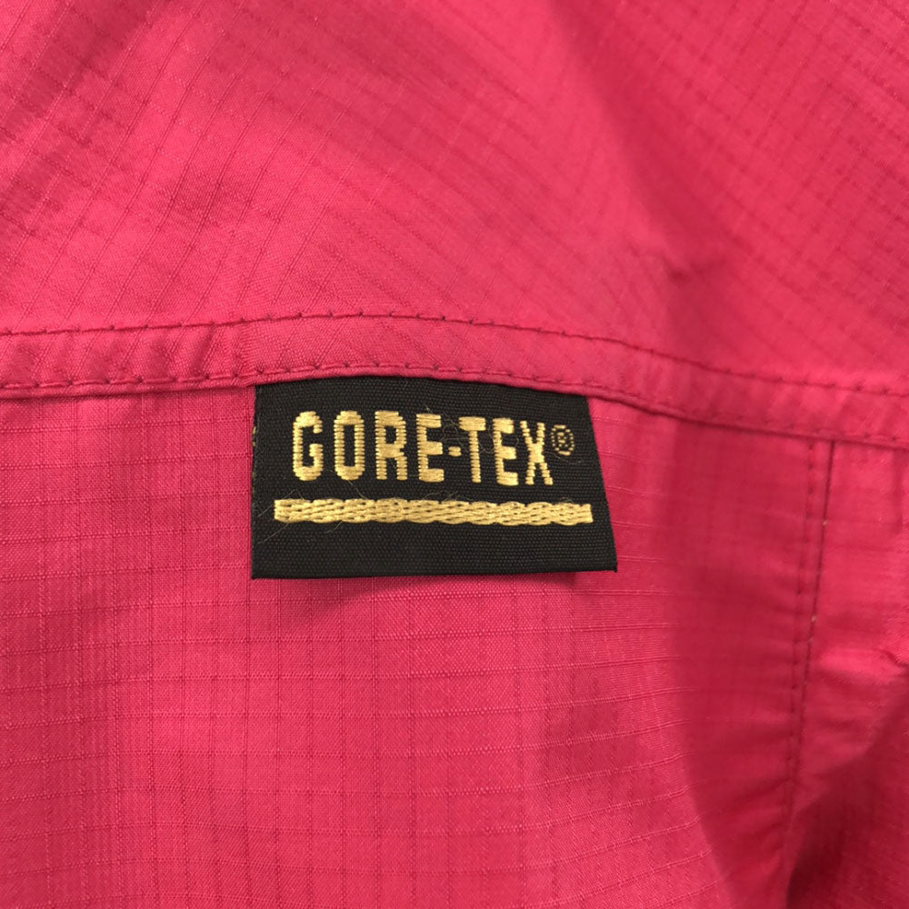 TARAS BOULBA タラスブルバ 日本製 アウトドア 長袖 JANERIVER GORE-TEX ナイロンジャケット 上下 セットアップ M ピンク 収納ポーチ付き ゴアテックス レディース