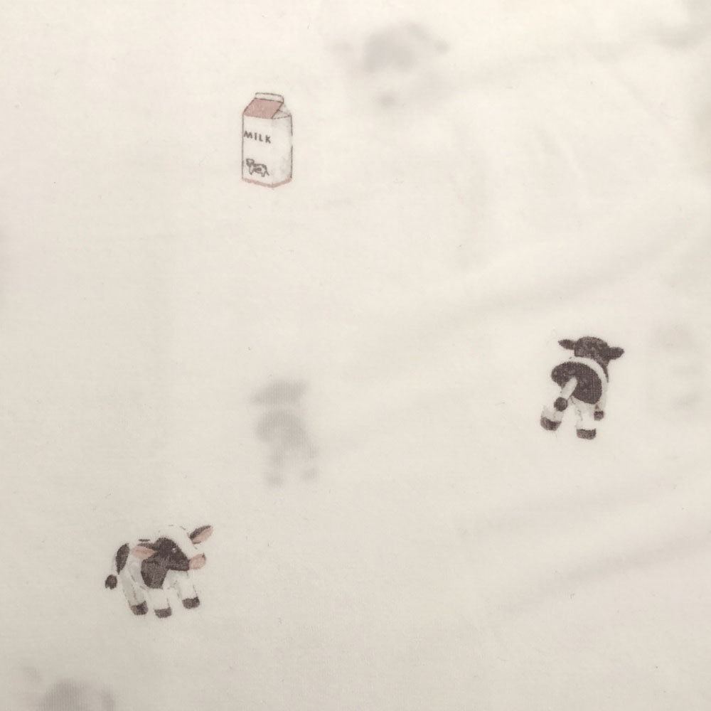 ジェラートピケ ロゴプリント 動物柄 長袖 ルームウェア 上下 セットアップ F ホワイト系 gelato pique パジャマ ジェラピケ PWCP211206 レディース