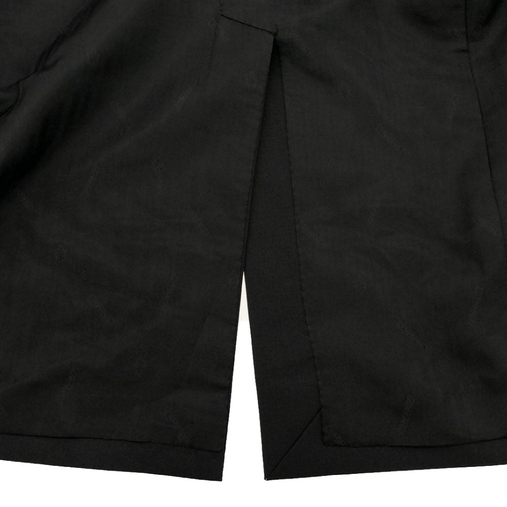 ファクトタム 日本製 ウール スーツ 上下 セットアップ 44 ブラック FACTOTUM メンズ