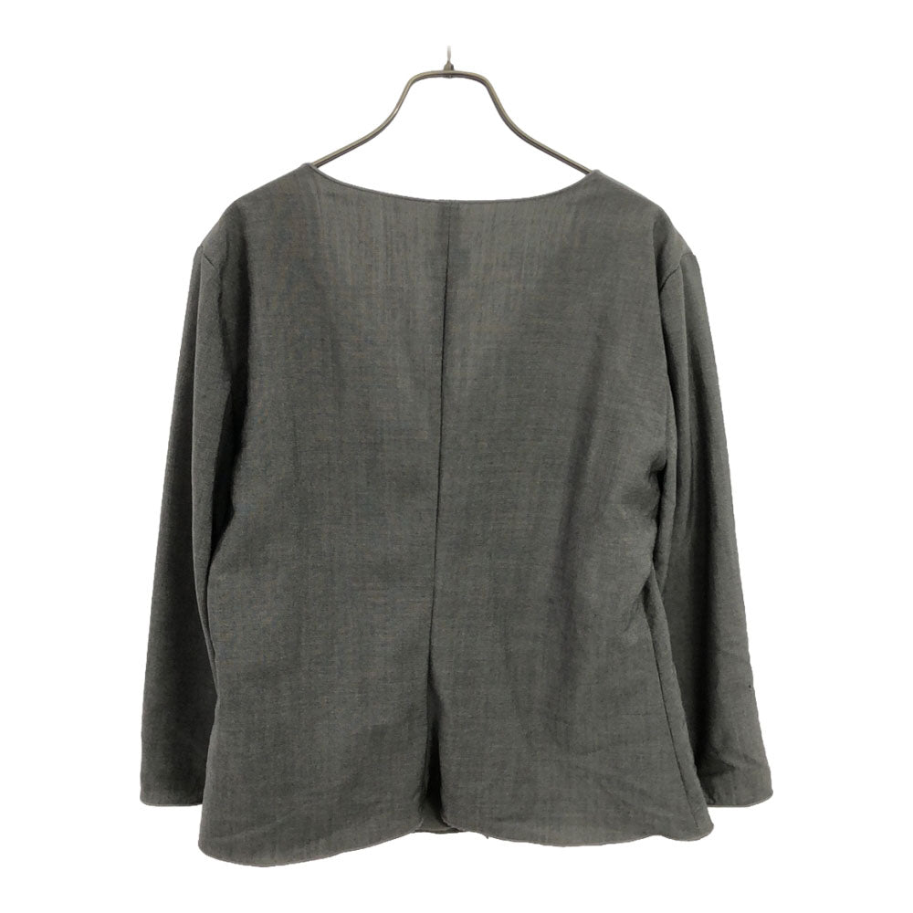 ARMANI COLLEZIONI アルマーニ コレツィオーニ イタリア製 ジャケット 46 グレー レディース