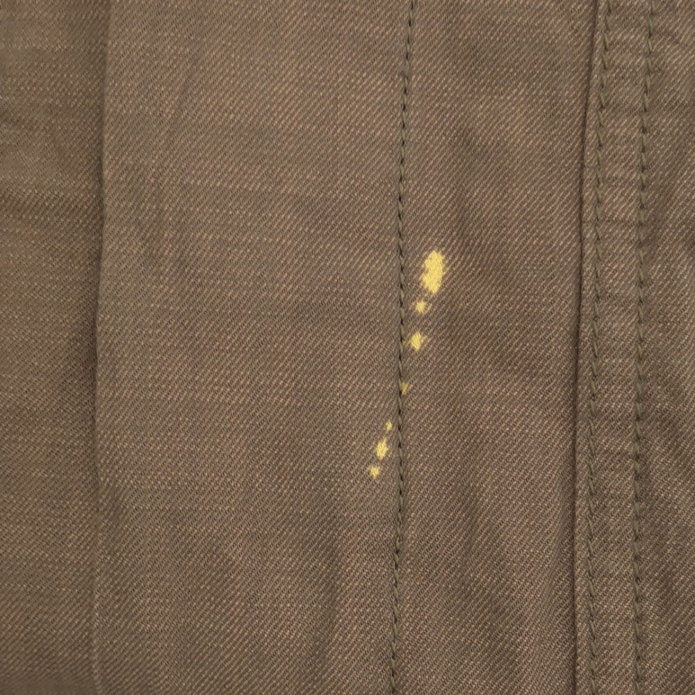 beautiful people ビューティフルピープル 日本製 バック刺繍 長袖 ジャケット L ベージュ系 ベルト付 メンズ