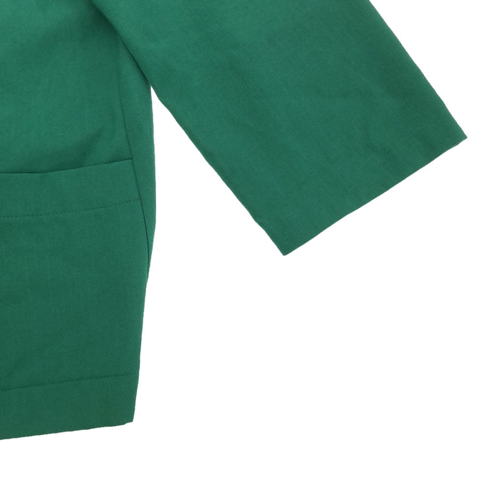 ブロックアイランド テーラードジャケット 16 グリーン レディース