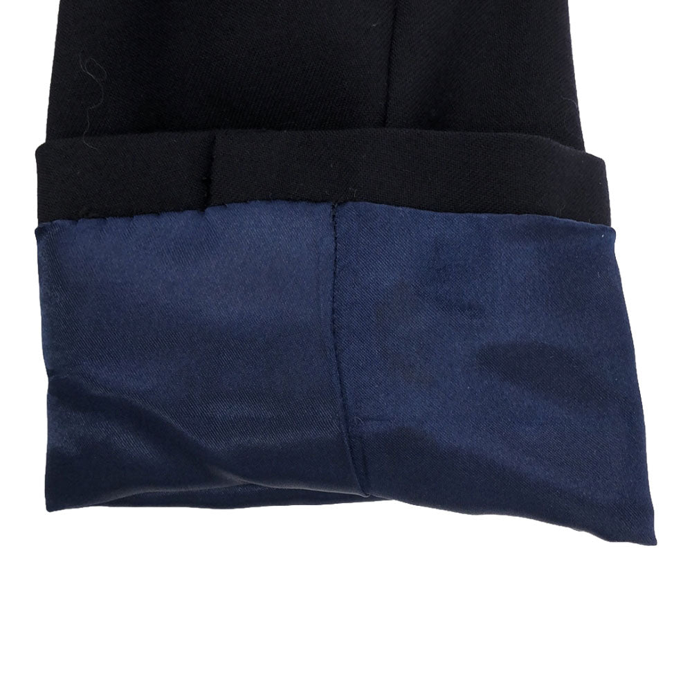 mikihouse ミキハウス 日本製 ワッペン ダブル テーラードジャケット 130 ネイビー ブレザー キッズ