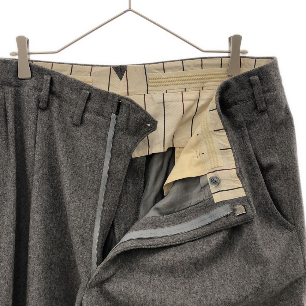 OLD オールド 80s スラックスパンツ グレー 2タック ロケットタロン メンズ