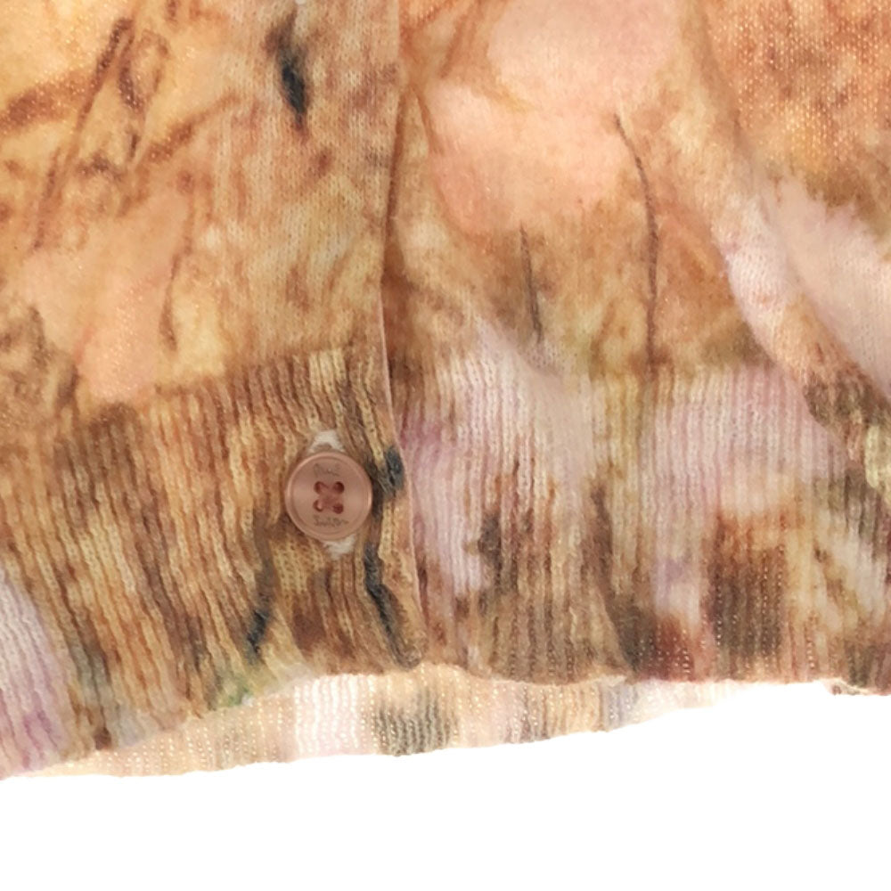 ポールスミスジュニア 花柄 長袖 コットン ニットカーディガン 12a キッズ