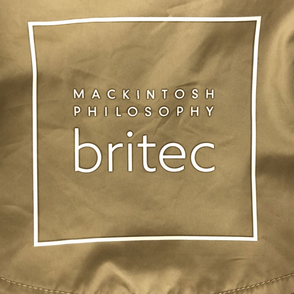 MACKINTOSH PHILOSOPHY マッキントッシュフィロソフィー britec 三陽商会 長袖 コーチジャケット 38 ベージュ メンズ