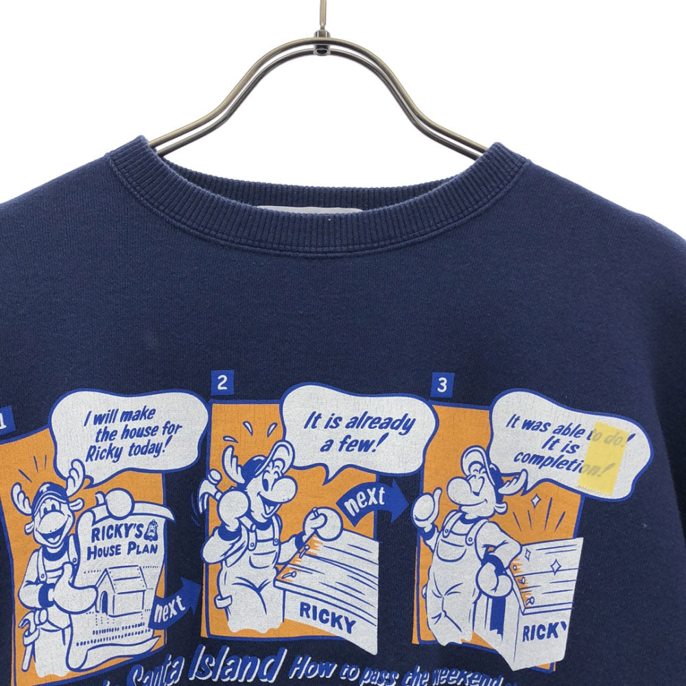 超お得2着セット高級CAPTAIN SANTAスウェット美品L正規キャプテンサンタMADE IN JAPANジョイマークデザイン トレーナー 古着 CAPTAIN SANTA キャプテンサンタ 90s オールド 長袖