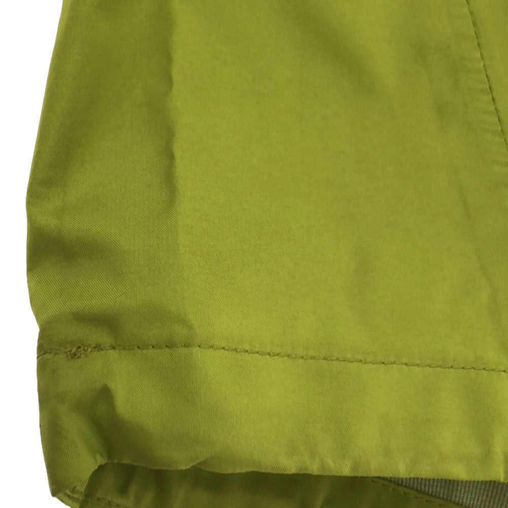 Foxfire フォックスファイヤー ロゴ刺繍 マウンテンパーカー M グリーン×ブルー 比翼仕立て ジャケット アウトドア レディース