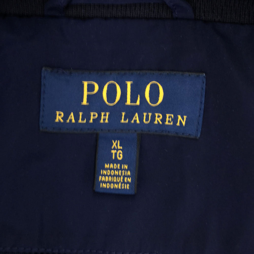 ポロラルフローレン ジップジャケット XL ネイビー系 POLO RALPH LAUREN 裏メッシュ メンズ