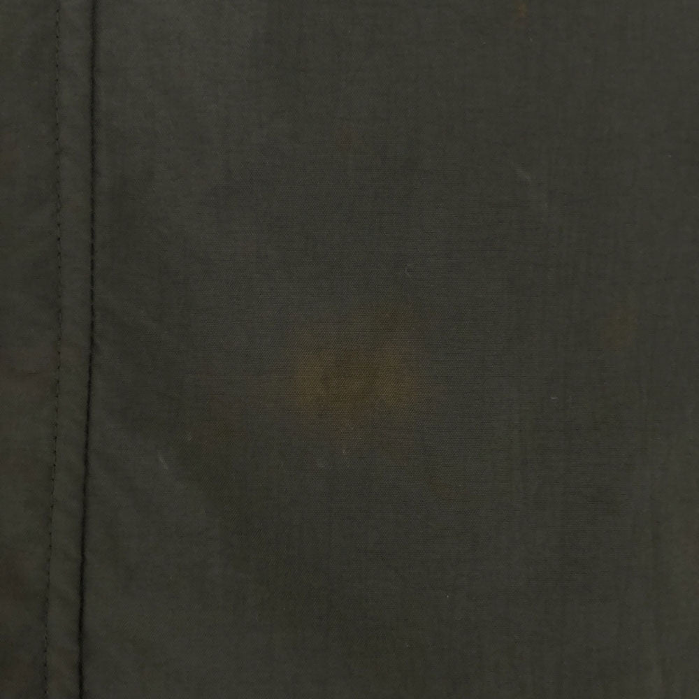 ノースフエイス NP-2409 ロゴ刺繍 ナイロンジャケット S グレー×ベージュ アウトドア 裏メッシュ メンズ